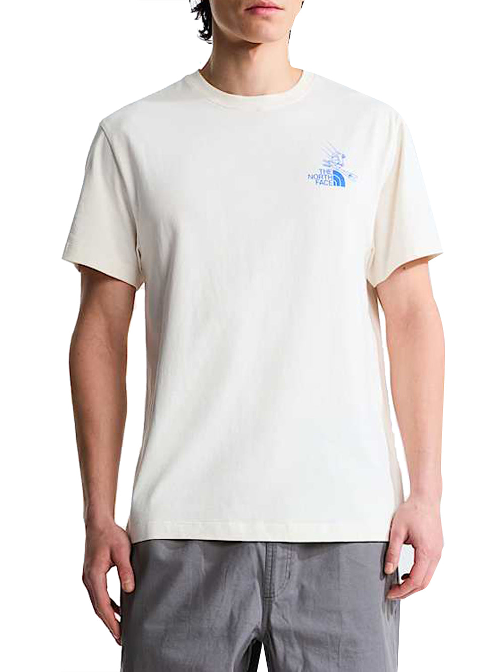 THE NORTH FACE T-shirt Mountain Celebration Regular The North Face - Panna