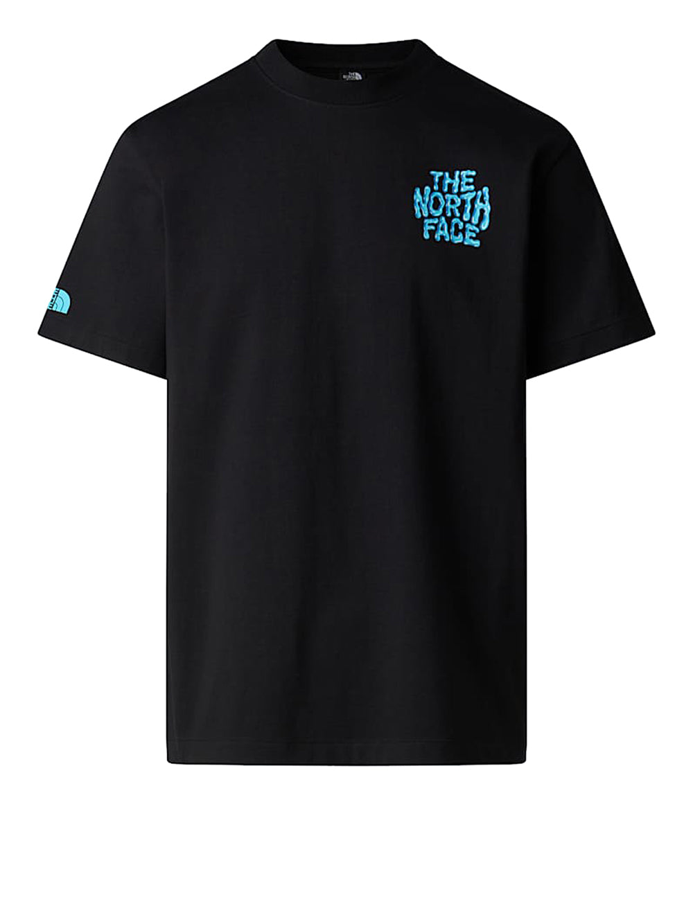 THE NORTH FACE T-shirt Drip Logo Relaxed The North Face - Nero