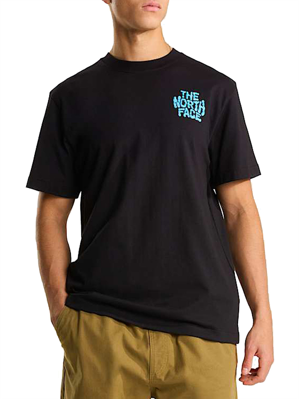 THE NORTH FACE T-shirt Drip Logo Relaxed The North Face - Nero