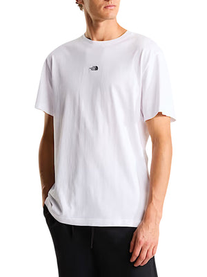THE NORTH FACE T-Shirt The North Face Essential Centre Logo Relaxed - Bianco