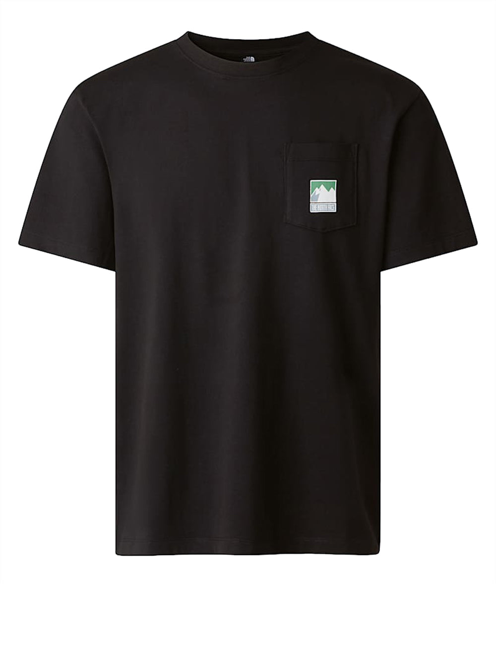 THE NORTH FACE T-Shirt Mountain Logo Relaxed The North Face - Nero