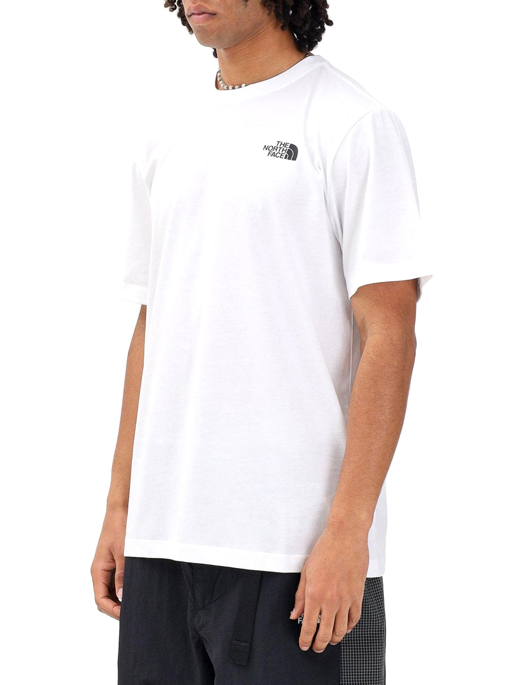 THE NORTH FACE T-Shirt Mountain Sketch Regular Short Sleeve Tnf The North Face - Bianco