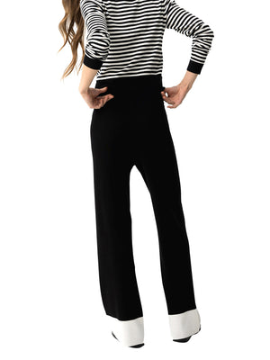 TIFFOSI Pantalone Tiffosi Granger - Nero/Bianco