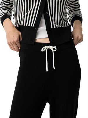 TIFFOSI Pantalone Tiffosi Granger - Nero/Bianco