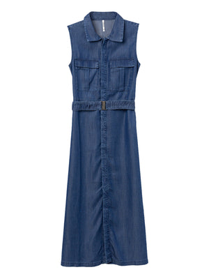 TIFFOSI Abito Midi Tiffosi Lichiony - Denim