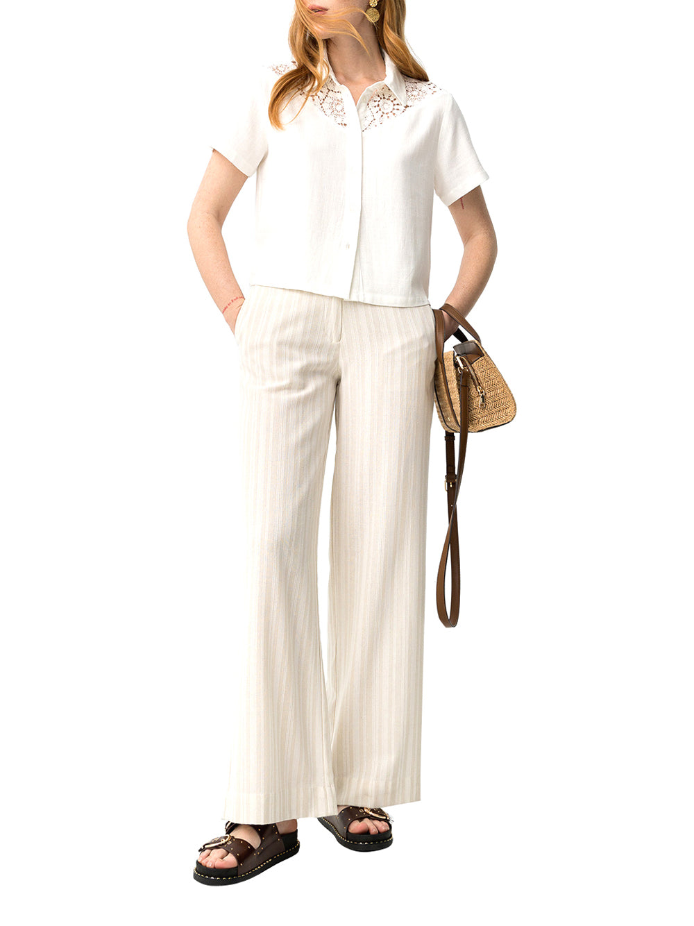 TIFFOSI Camicia Tiffosi Lisma - Bianco