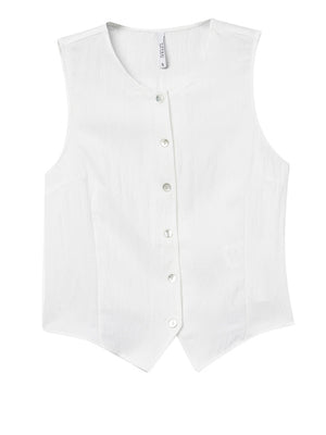 TIFFOSI Gilet Tiffosi Augusta - Bianco
