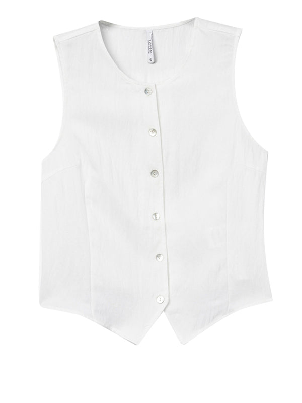 TIFFOSI Gilet Tiffosi Augusta - Bianco