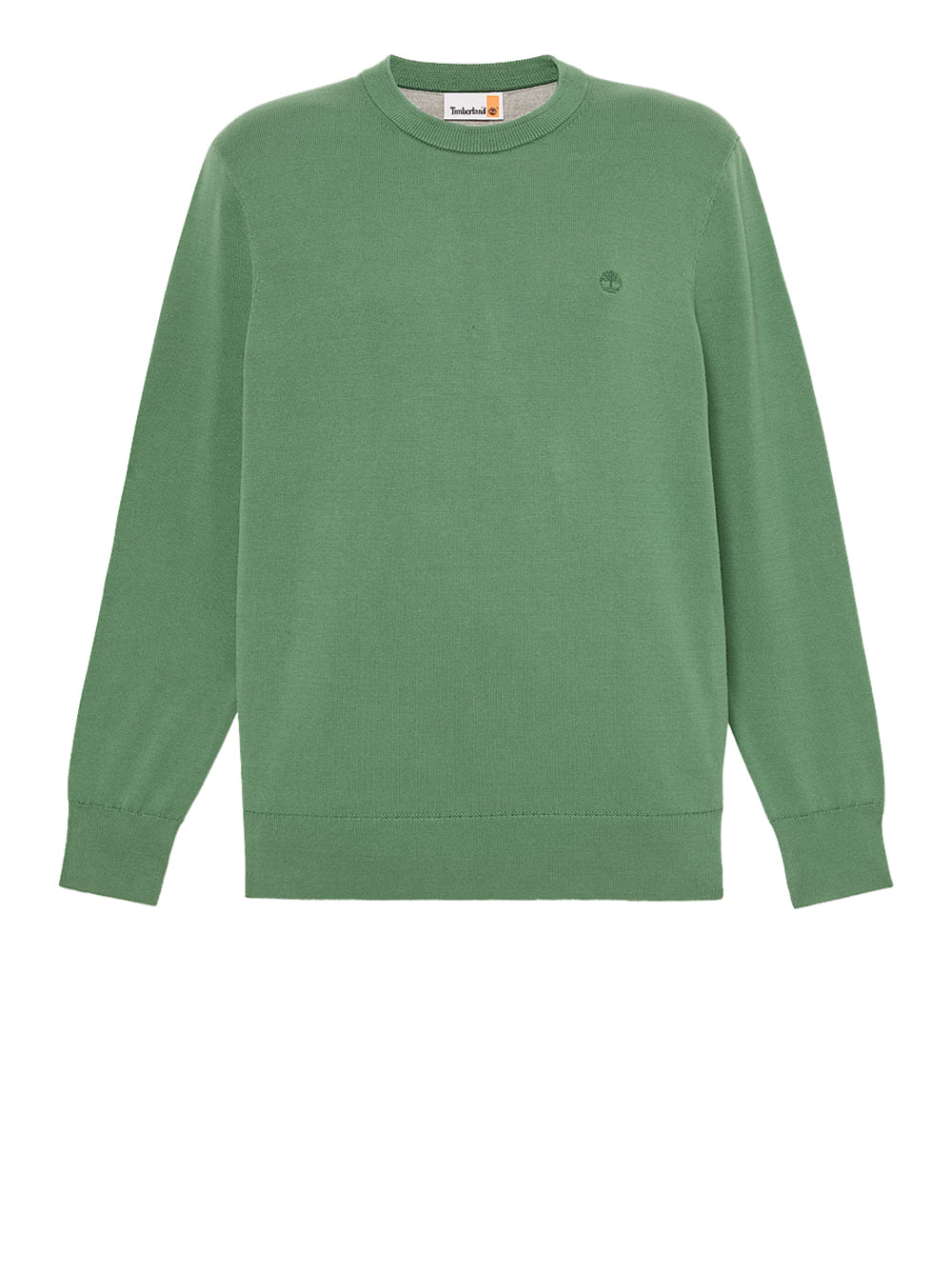 TIMBERLAND Maglione Timberland in Cotone Williams River da Uomo Verde Scuro