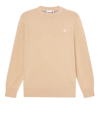 TIMBERLAND Timberland Maglione in Cotone Williams River da Uomo Beige