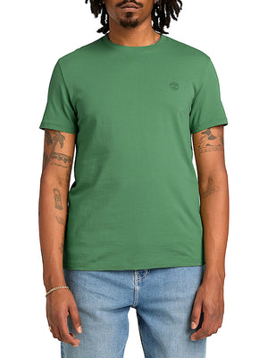 TIMBERLAND T-shirt Timberland a Maniche Corte Dunstan River da Uomo in verde scuro