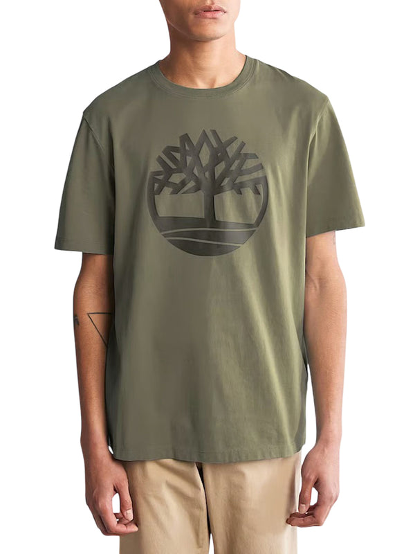 TIMBERLAND T-Shirt Timberland Kennebec River Tree - Verde