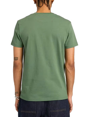 TIMBERLAND T-Shirt Timberland Dunstan River Chest Pocket Short Sleeve Verde