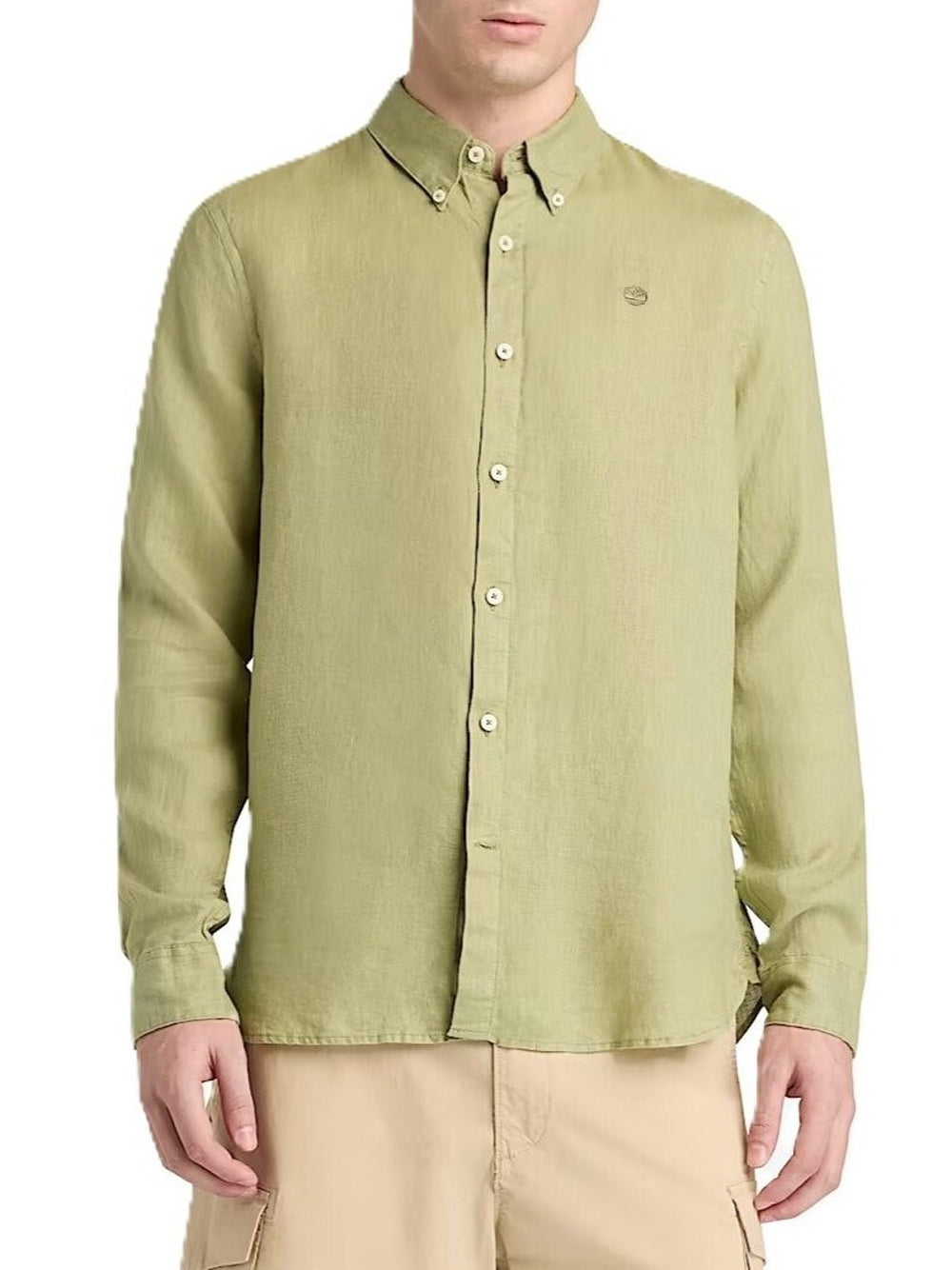 TIMBERLAND Camicia Timberland Logo Ricamato - Verde
