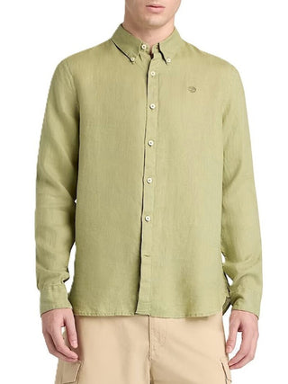 TIMBERLAND Camicia Timberland Logo Ricamato - Verde