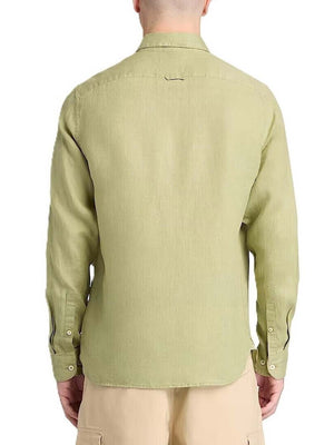 TIMBERLAND Camicia Timberland Logo Ricamato - Verde