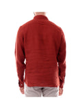 TIMBERLAND Camicia Timberland In Lino Mill Brook - Rosso