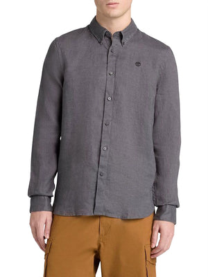 TIMBERLAND Camicia Casual Mill Brook Linen Timberland - Grigio