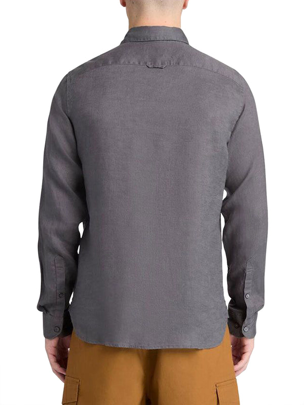 TIMBERLAND Camicia Casual Mill Brook Linen Timberland - Grigio