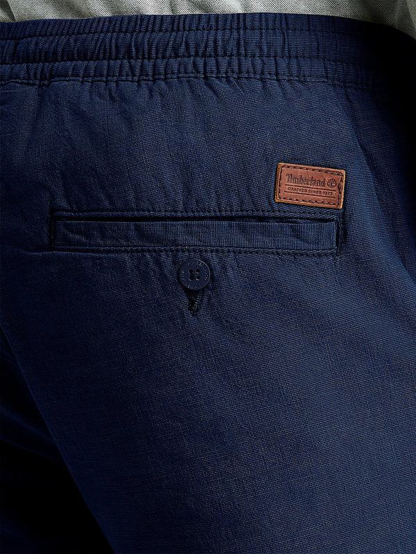 TIMBERLAND Joggers Timberland in Cotone da Uomo in blu scuro