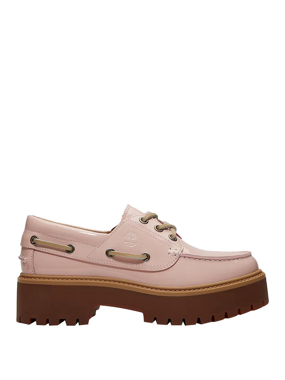 Timberland Mocassino Timberland Con Plateau Stone Street - Rosa