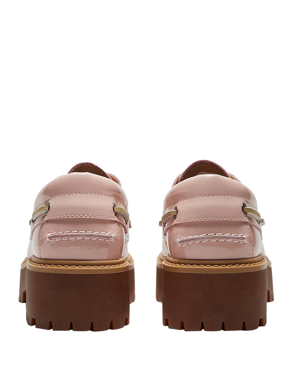 Timberland Mocassino Timberland Con Plateau Stone Street - Rosa