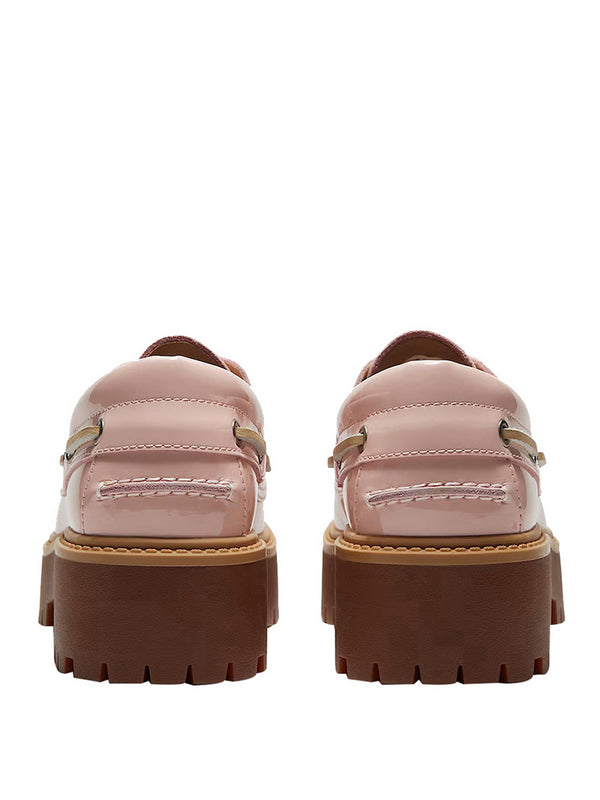Timberland Mocassino Timberland Con Plateau Stone Street - Rosa