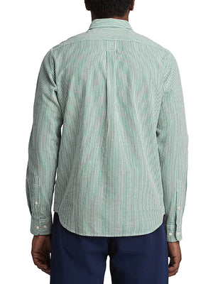 TIMBERLAND Camicia Ls Seersucker Striped Timberland - Verde