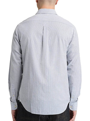 TIMBERLAND Camicia Ls Seersucker Striped Timberland - Blu