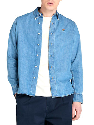 TIMBERLAND Camicia Timberland in Denim da Uomo