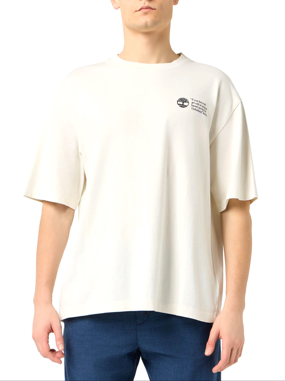 TIMBERLAND T-shirt Timberland "Archive Boot" All Gender - Bianco