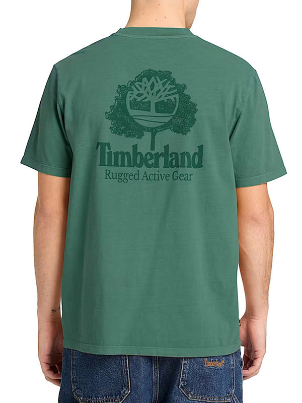 Timberland T-Shirt Timberland Rugged Active - Verde