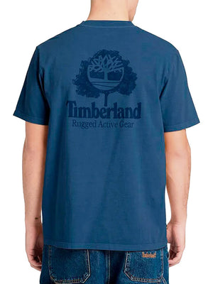 Timberland T-Shirt Timberland Rugged Active - Azzurro