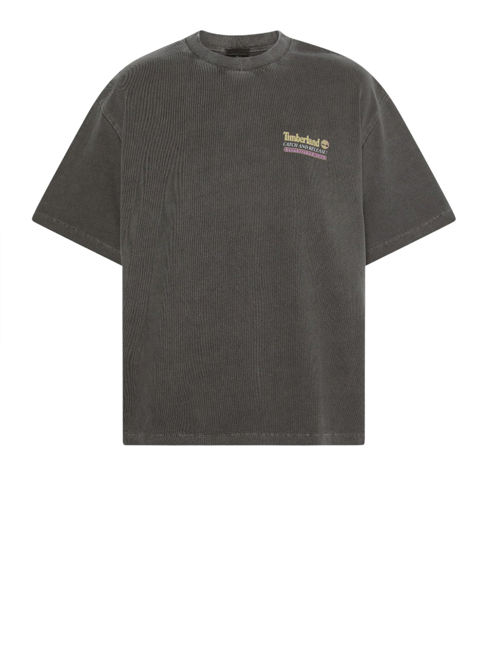 TIMBERLAND T-Shirt Timberland Fly Fishing Graphic Tee - Grigio