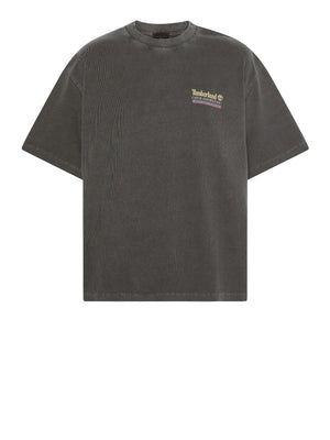 TIMBERLAND T-Shirt Timberland Fly Fishing Graphic Tee - Grigio