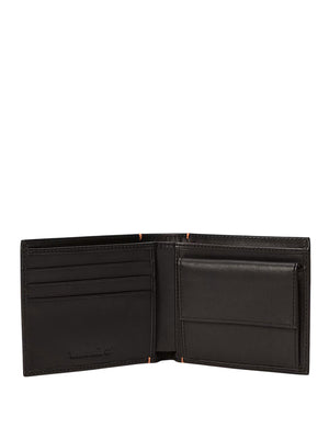 TIMBERLAND Portafoglio Riverton Leather Bi-Fold Coin Timberland - Nero