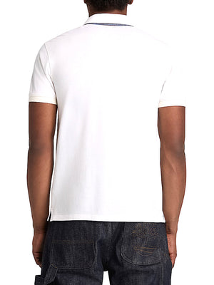 TIMBERLAND Timberland Polo Oxford a Maniche Corte Baboosic Brook da Uomo White
