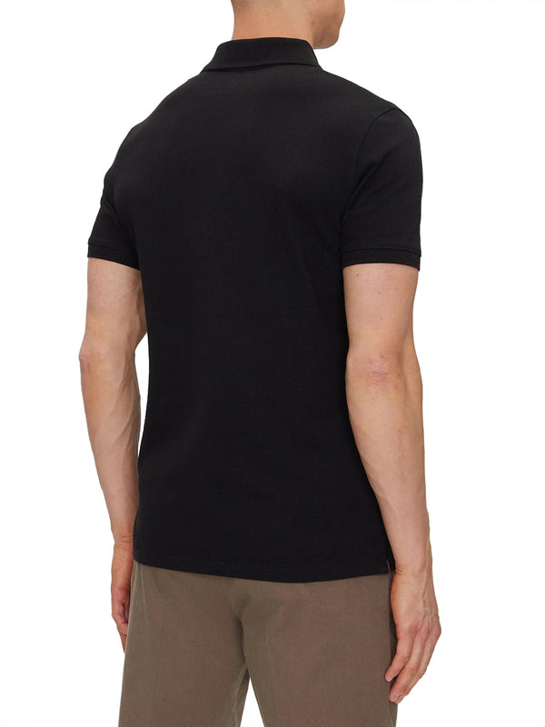 TIMBERLAND Timberland Polo in Piqué a Maniche Corte Millers River da Uomo Nero