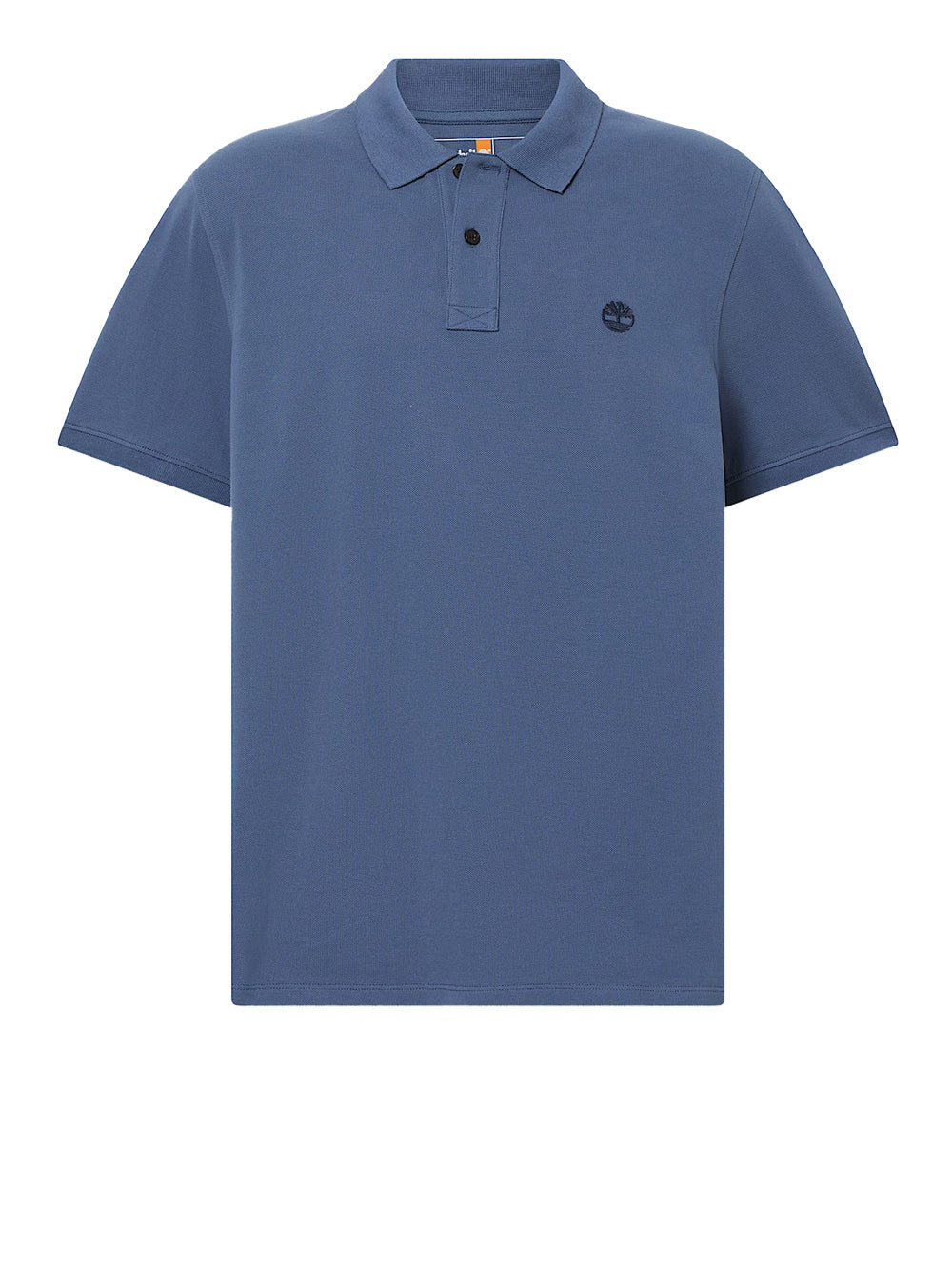TIMBERLAND Polo Timberland in Piqué a Maniche Corte Millers River da Uomo in blu scuro