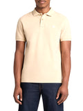 TIMBERLAND Polo Timberland in Piqué a Maniche Corte Millers River da Uomo in beige