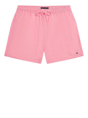 TOMMY BEACHWEAR Costume Tommy Beachwear Media Lunghezza Con Ricamo - Rosa