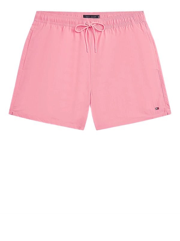 TOMMY BEACHWEAR Costume Tommy Beachwear Media Lunghezza Con Ricamo - Rosa