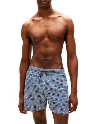 TOMMY BEACHWEAR Costume Tommy Beachwear Media Lunghezza Con Stampa - Blu