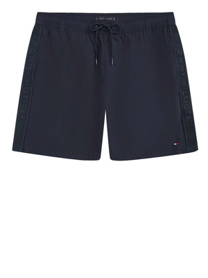 TOMMY BEACHWEAR Costume Tommy Beachwear Con Logo - Navy