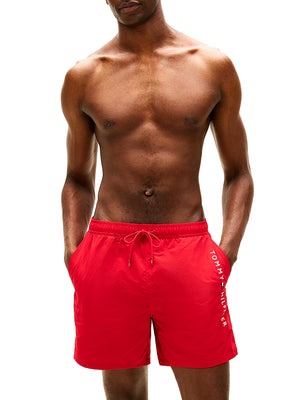 TOMMY BEACHWEAR Costume Tommy Beachwear Original Media Lunghezza - Rosso