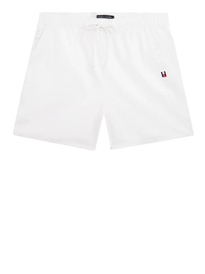 TOMMY BEACHWEAR Costume Tommy Beachwear Original Media Lunghezza - Bianco