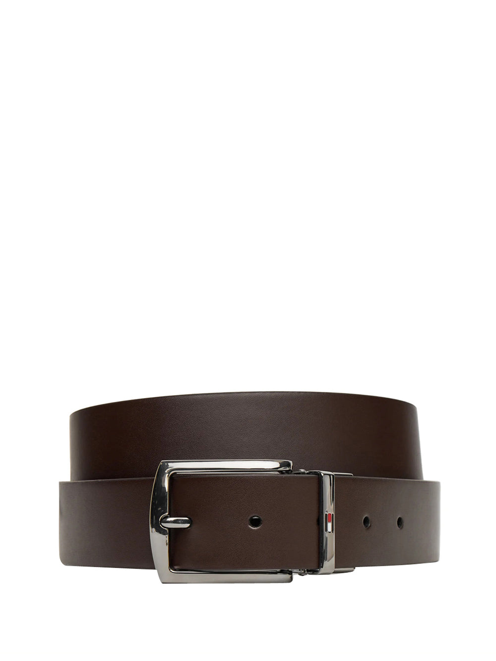 TOMMY HILFIGER 1USCITA Cintura Tommy Hilfiger Denton 3.5 Reversibile - Marrone