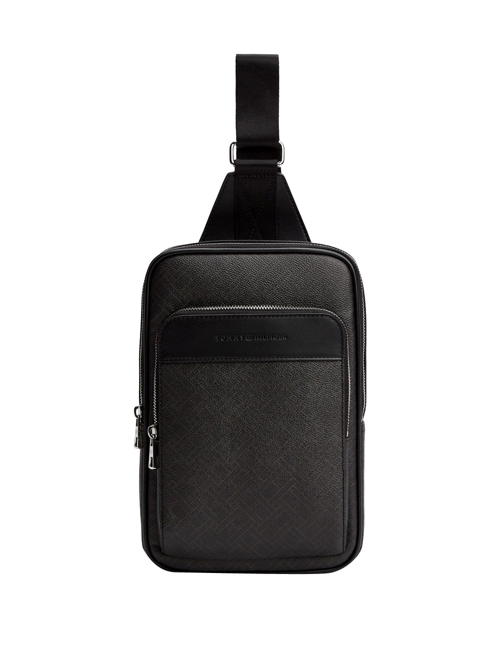 TOMMY HILFIGER 1USCITA Borsa A Tracolla Tommy Hilfiger Flag Monogram Sling Nero