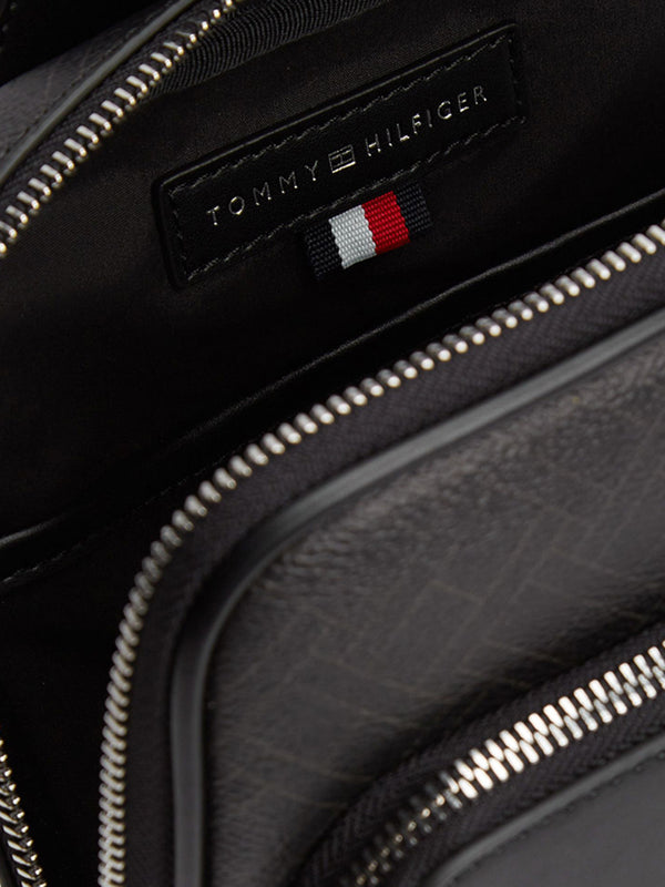 TOMMY HILFIGER 1USCITA Borsa A Tracolla Tommy Hilfiger Flag Monogram Sling Nero
