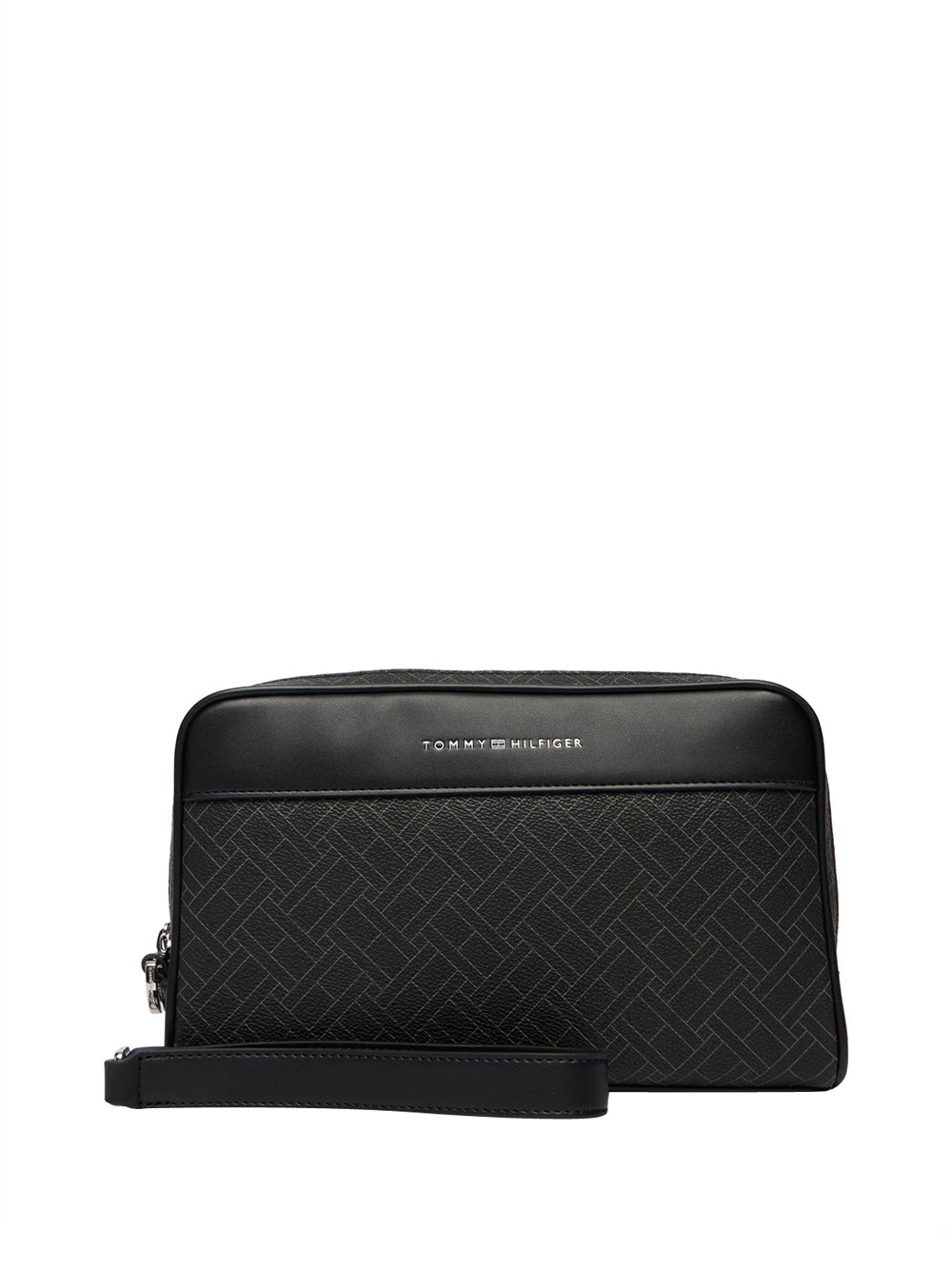TOMMY HILFIGER 1USCITA Pochette Tommy Hilfiger Flag Monogram Pouch - Nero